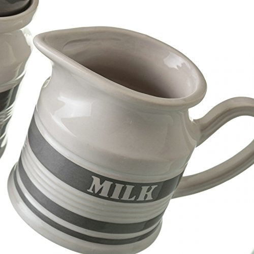 Azucarero y lechera Urban Stoneware 11,40 x 6,80 x 8 cm