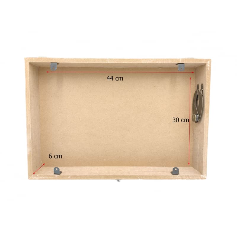 Tapa Contador de luz Cubre Cuadros electricos Madera Jarron 46x31x7 cm