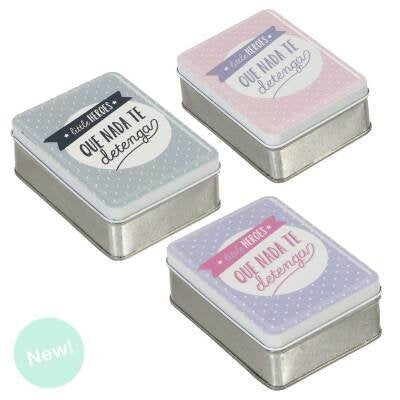 Set De 3 Cajitas Metal Heroes 3M