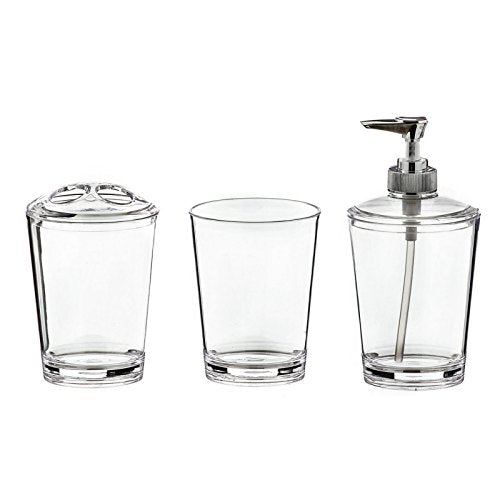 Juego de baño 3 piezas poliestireno