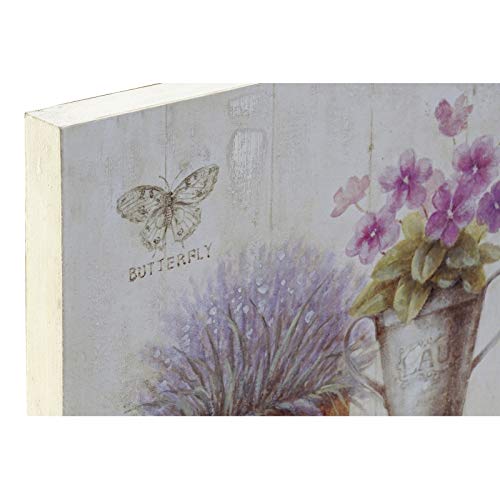 Set 2 Cuadro de Madera Maceta regadera 30x30 cm