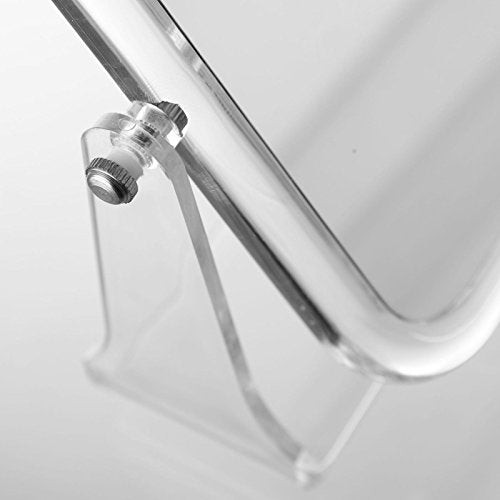 Espejo de 3 aumentos clásico Transparente de poliestireno para baño Basic