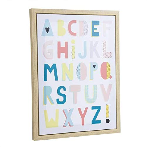 Cuadro Infantil ABECEDARIO 40x50 cm