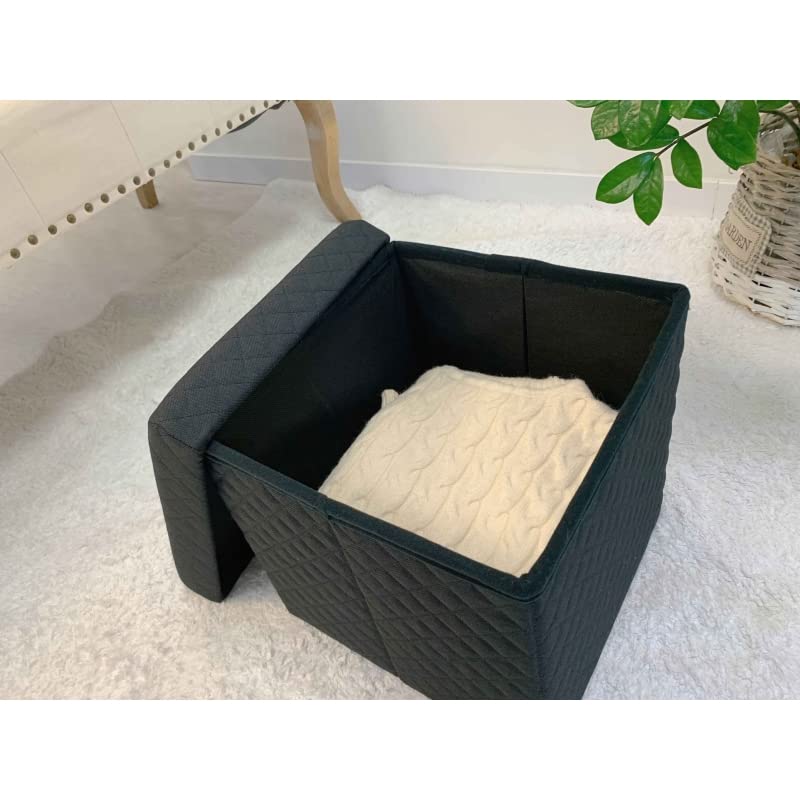 Puff pongotodo almacenaje Plegable Cuadrado