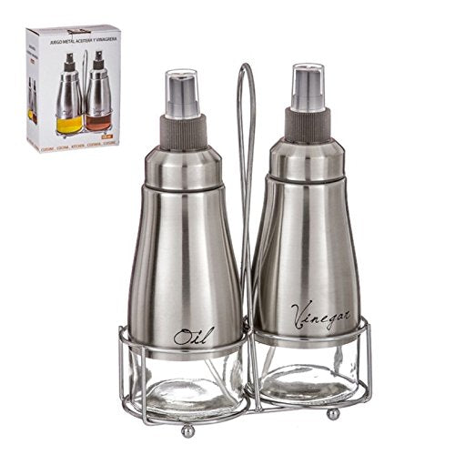 Aceitera y vionagrera spray con soporte acero en caja