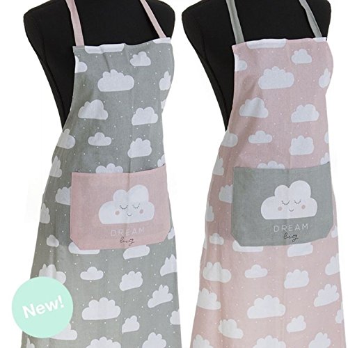 Delantal infatil Nube Color con Bolsillo