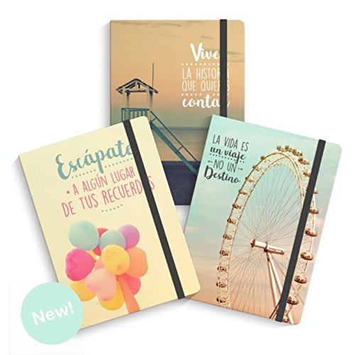 Libreta Moleskin Frases Original 3m - Pack 3 ud.