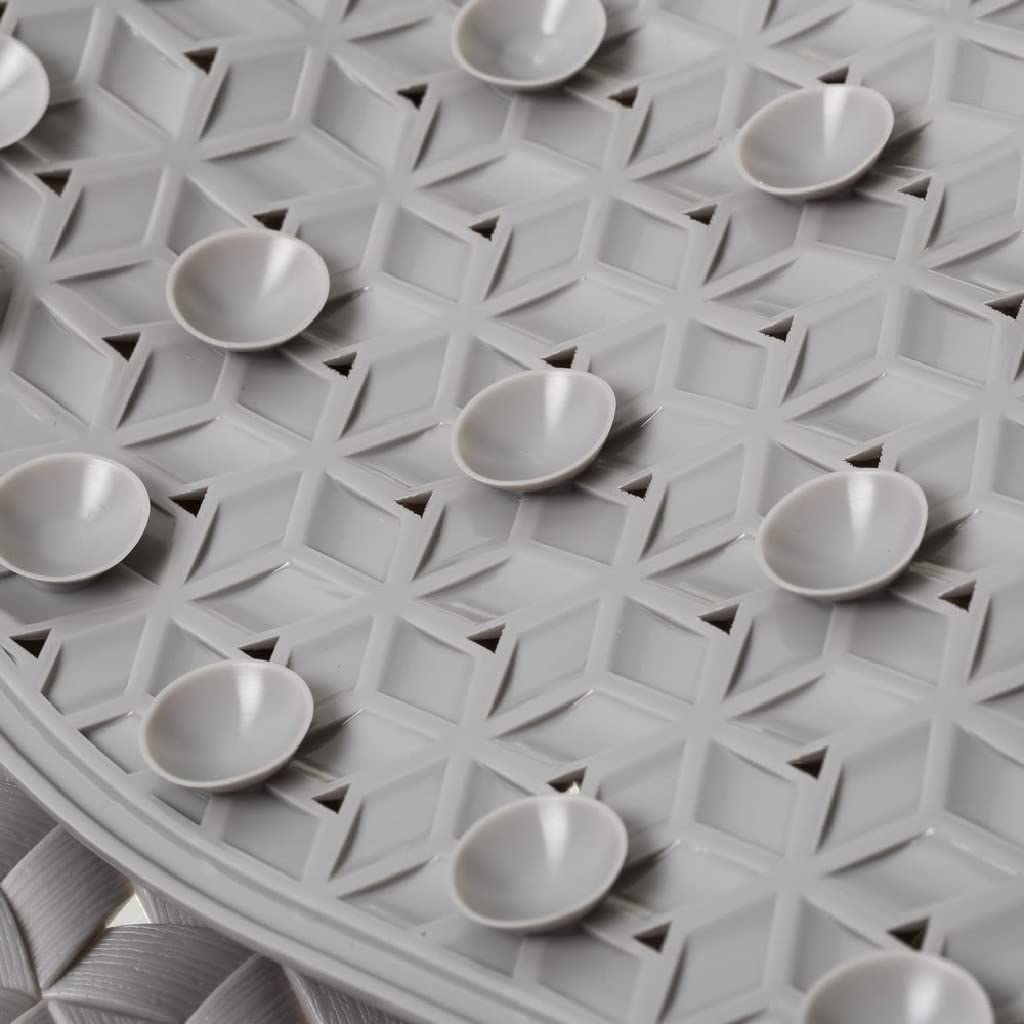 Alfombra bañera/Ducha Antideslizante Gris