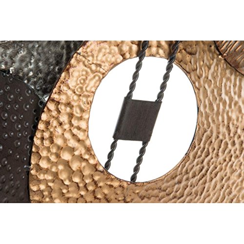 Mural de Pared Metal Abstracto 117x47x6 cm