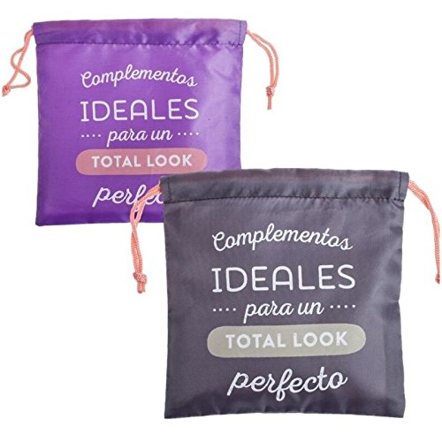 Bolsas de viaje para complementos 22x22 cm ""Pack 2 bolsas""