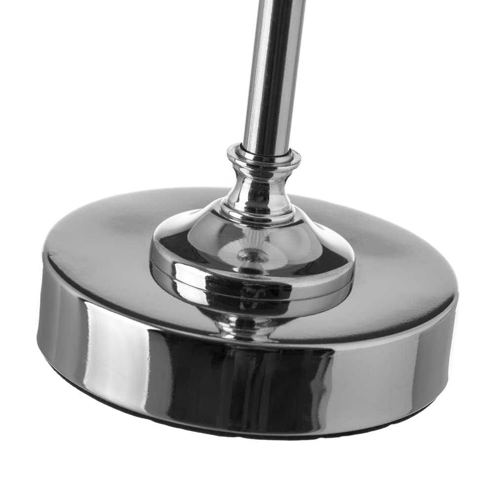 Lámpara de mesita de noche blanca de metal moderna para dormitorio Fantasy