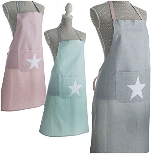 Delantal con bolsillo love estrella moderna