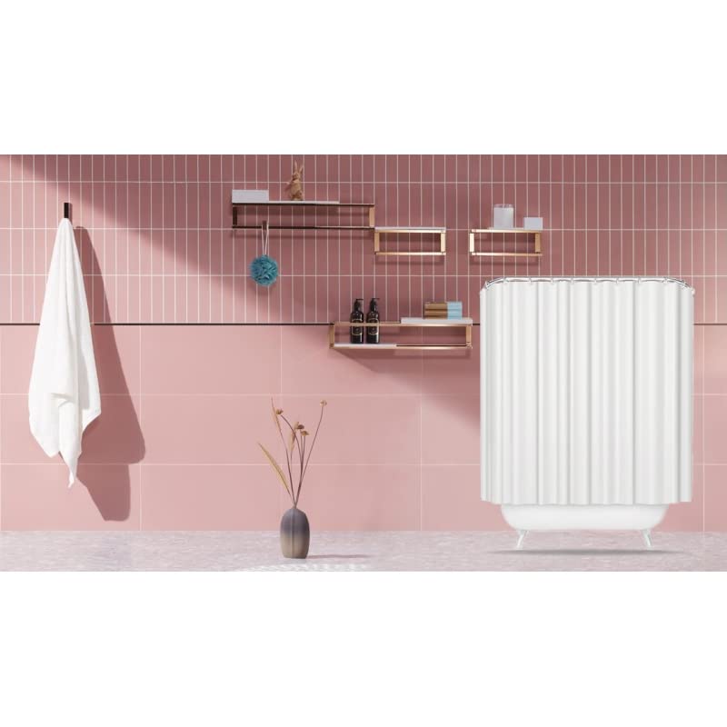 Cortina de Ducha poliéster Impermeable para Cuarto de baño 180x200 cm