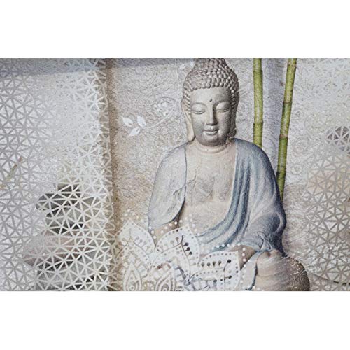 Set 2 Cuadro Lienzo Buda Oriental 90x30 para Salon