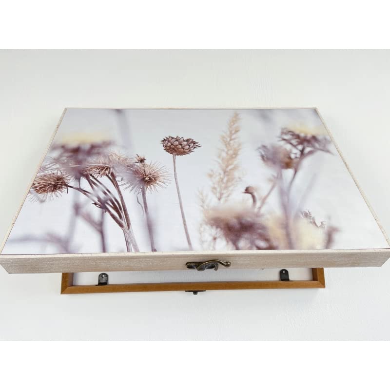 Tapa Contador de luz Cubre Cuadros electricos Madera Jarron 46x31x7 cm