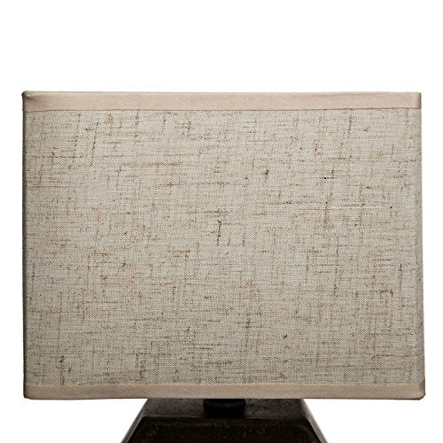 Lámpara Mesa Marron cerámica 22,50 x 22,50 x 32 cm