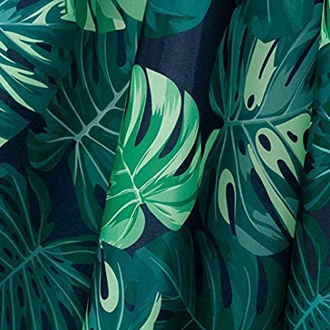 Cortina para Cuarto de baño Tropical de 180 x 200 cm