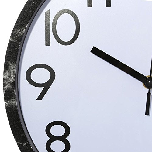Reloj de Pared Minimalista Plateado de plástico para Cocina Fantasy