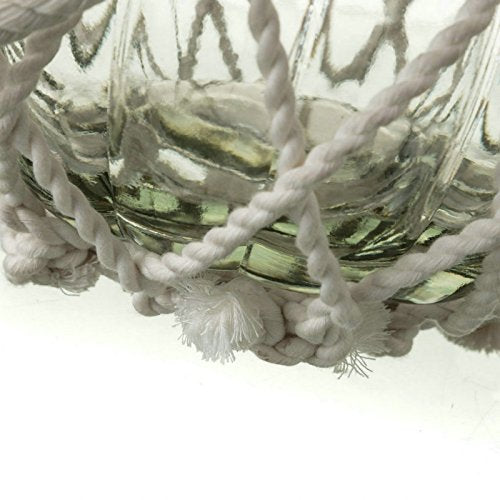 Portavelas Blanco Cristal 18,50 x 18,50 x 18 cm