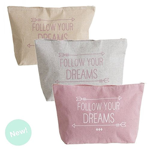 Set 3 Neceser Flechas Follow Your Dreams
