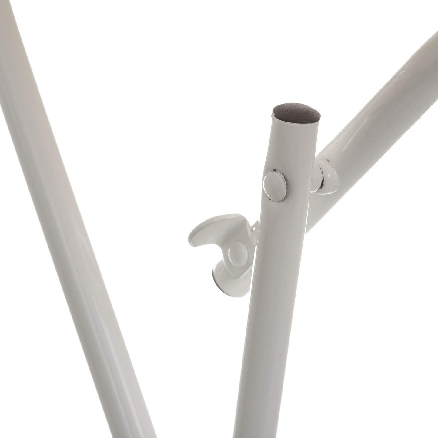 MESA CUADRADA PLEGABLE NATURAL METAL/MDF 47X37.50X65 CM