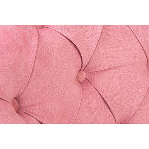 Sillon Poliester de Madera Rosa para salón Fantasy