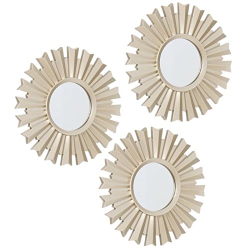 Espejos de Pared Modernos Plateado para decoración Sol Naciente