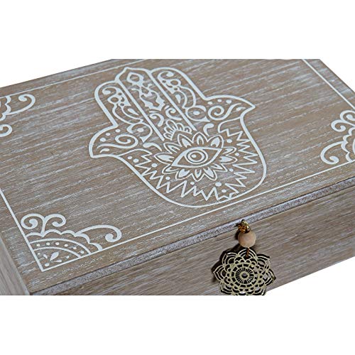 Caja de Madera Mango Mano Fatima con separacion