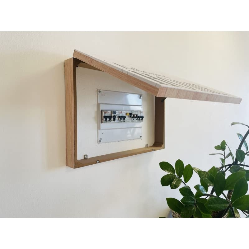 Tapa Contador de luz Cubre Cuadros electricos Buda Lienzo Canvas Madera
