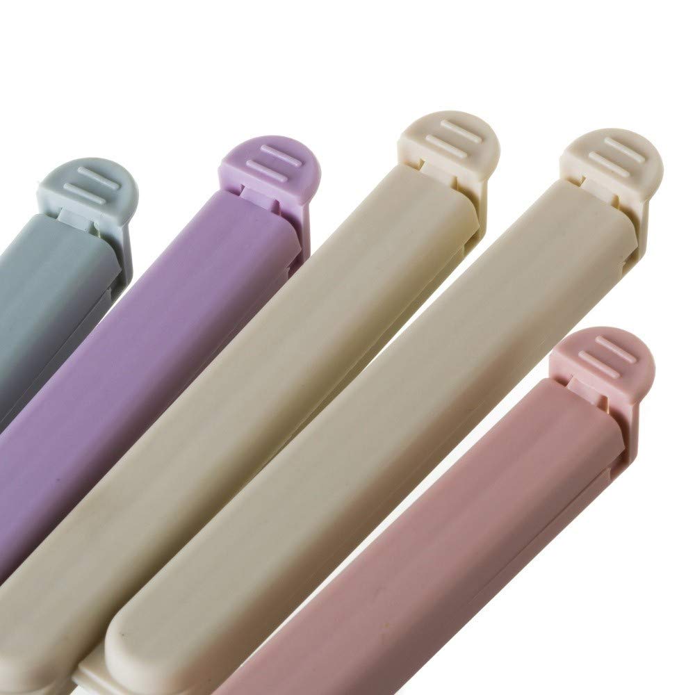 Set 20 Pinza de Cierre Polipropileno de Colores