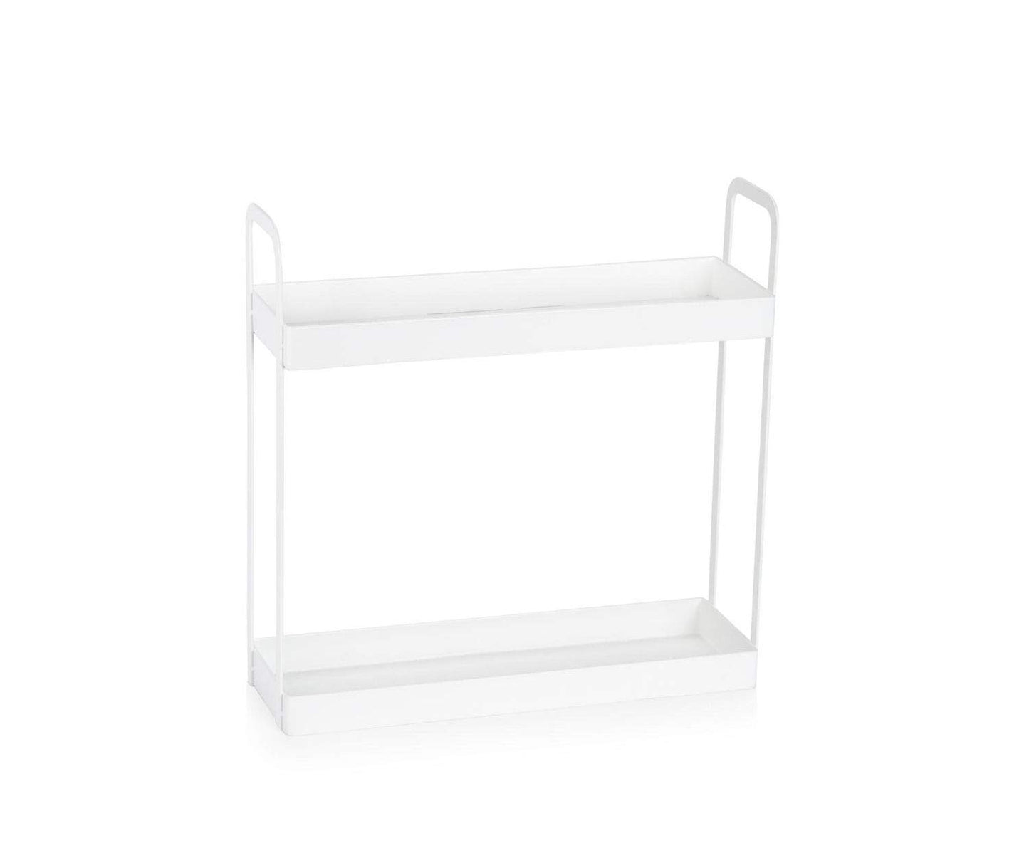 Estantes de Cocina para Especias de Metal Blanco