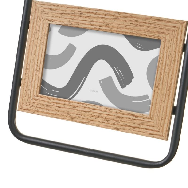 Marco de Fotos Multiple Colgante Original de Madera Nordico para 3 Fotos 10x15 cm