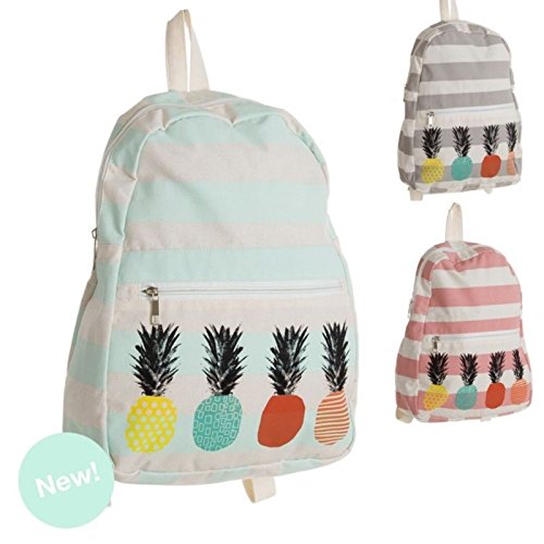 Mochila de color "PIÑAS " - Gris