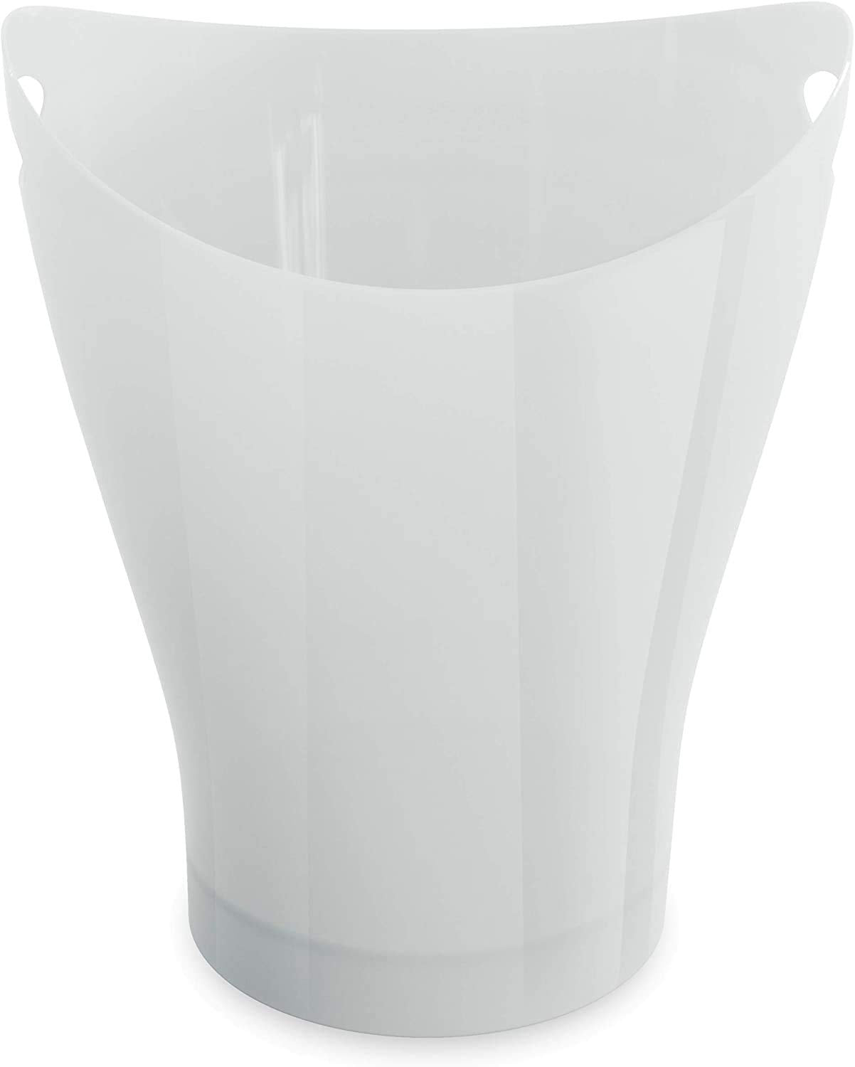 Papelera garbino Color Blanco Polipropileno 9 L