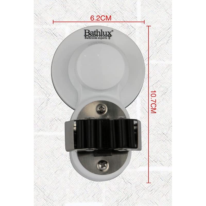 Colgador sujeta mopa Escoba fregona con Ventosa Pack 2