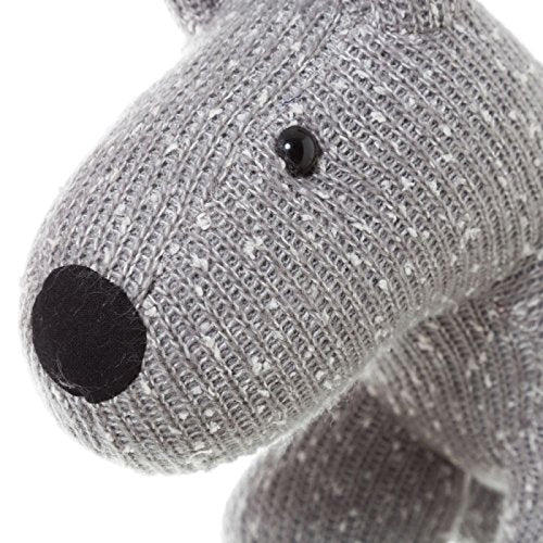 Sujetapuertas de Perro Rosa de Tela/Arena Moderno para salón Iris