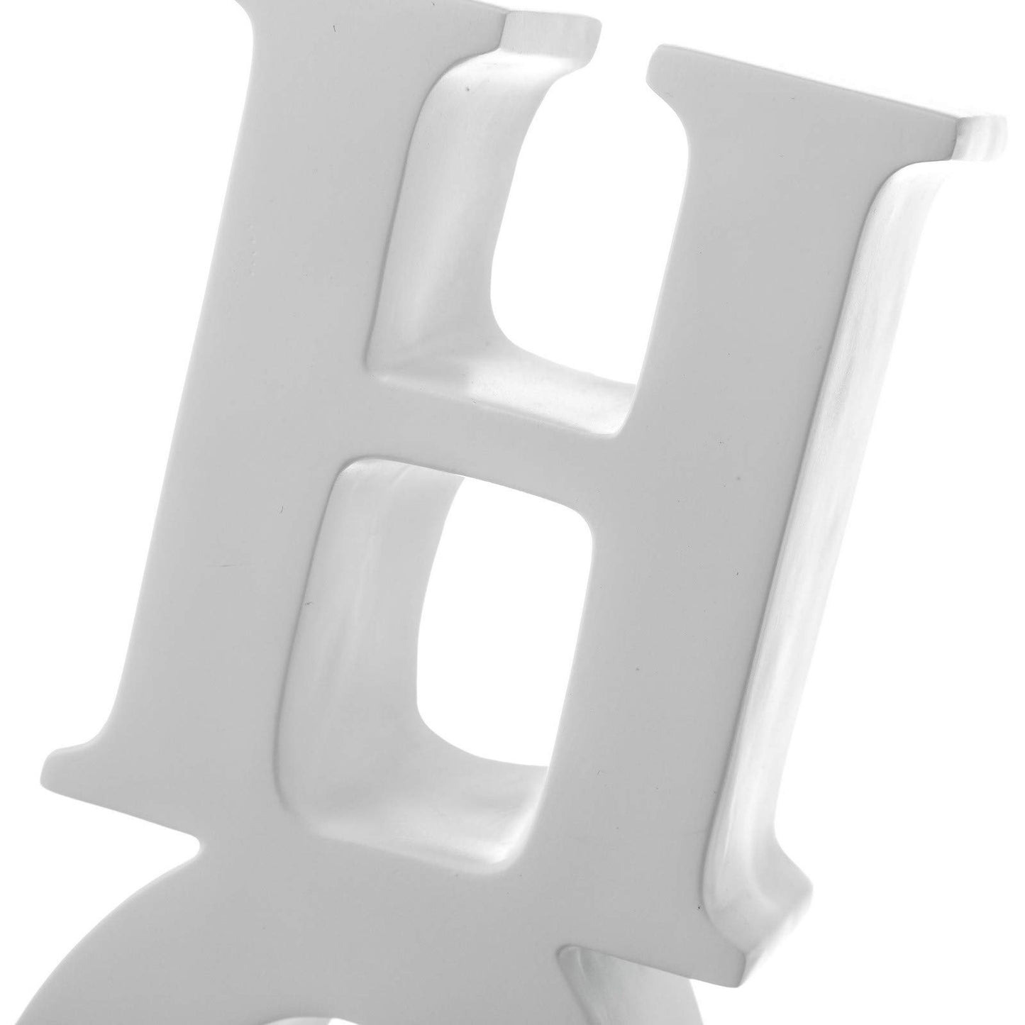 Sujetalibros original blanco poliresina 17.5x4.5x20cm