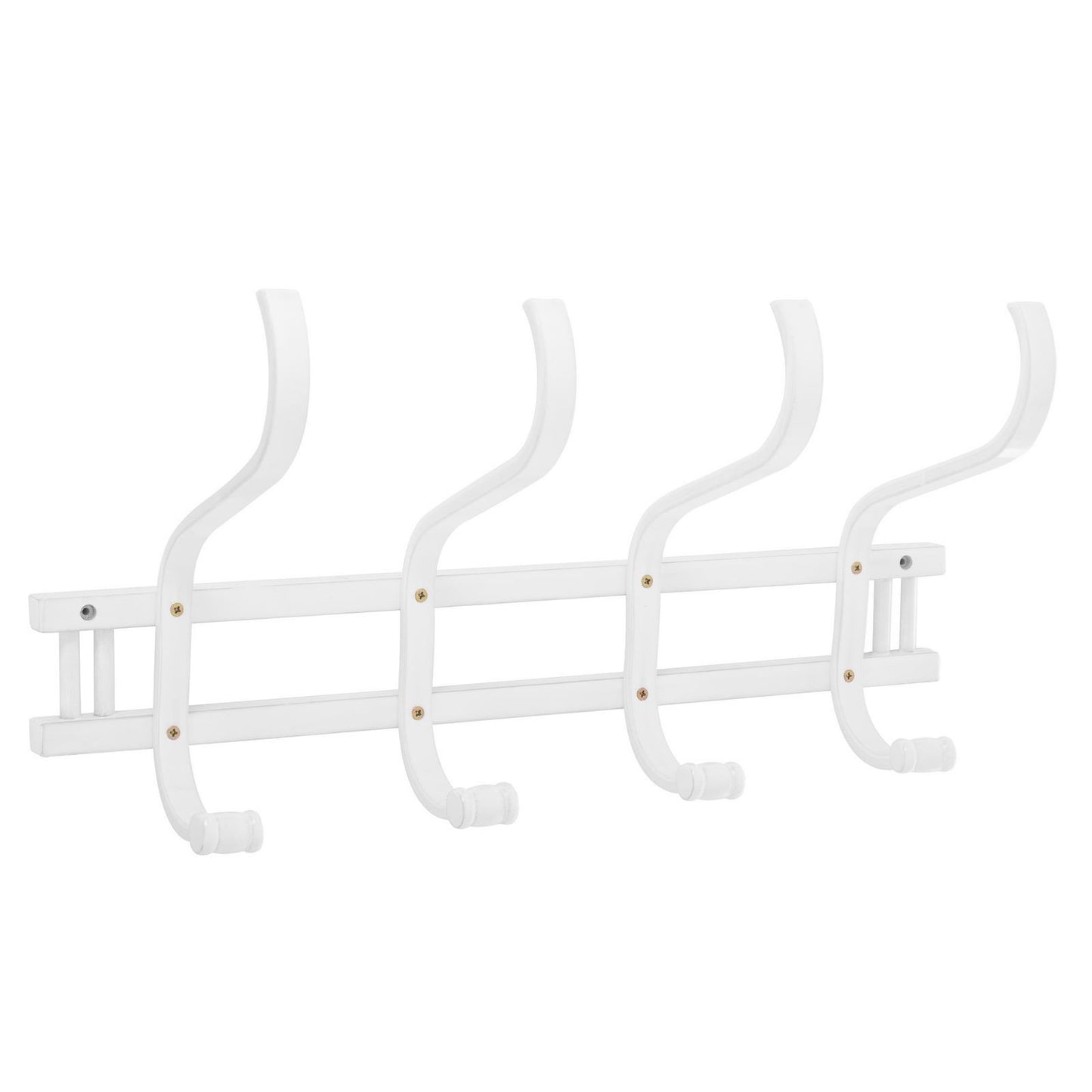 Perchero Pared 60x24x26 Alamo y Abedul Blanco