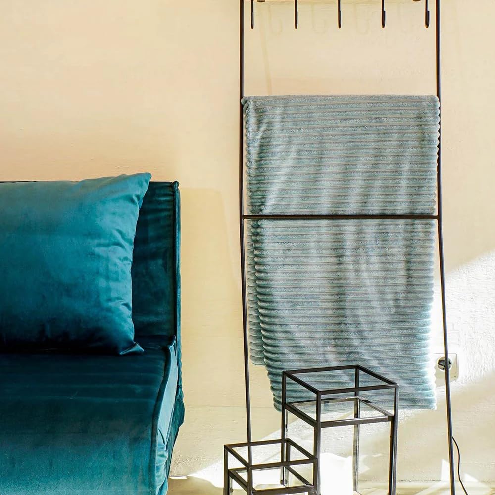 Toallero Metal Negro 51x11x159 cm