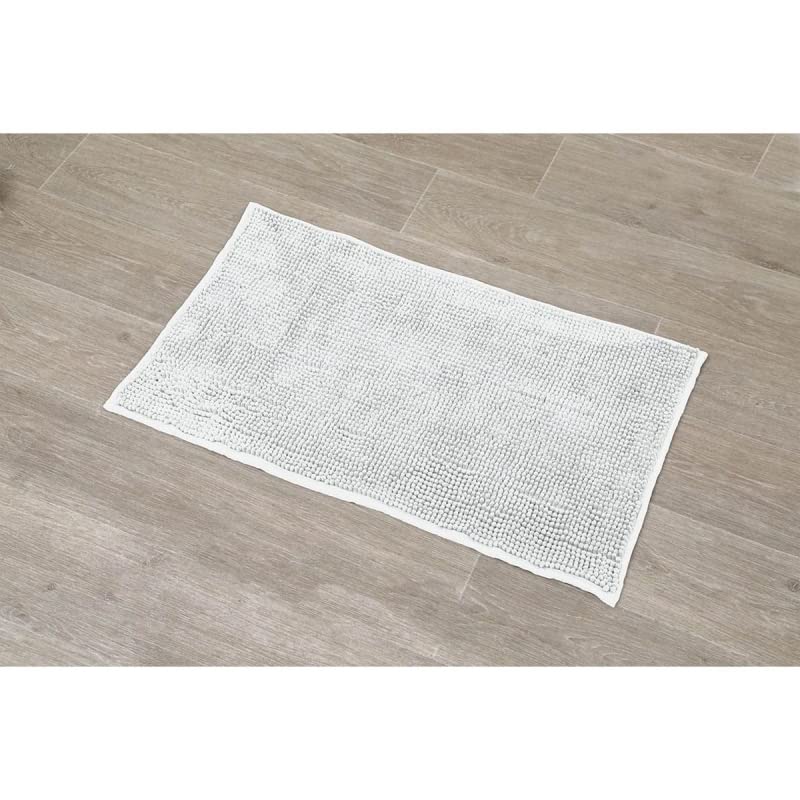 Alfombra baño Confort Antideslizante y Absorbente Beige 45x75 cm Alfombrilla de Baño Beige Mullida para Ducha