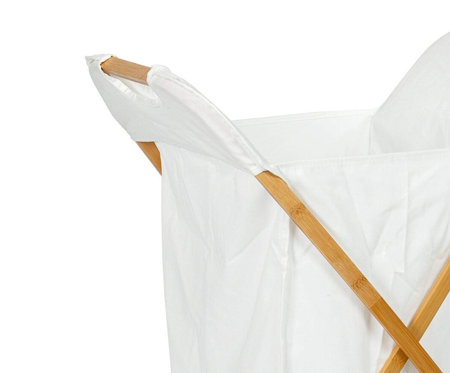 Cesto para Ropa Plegable de bambú