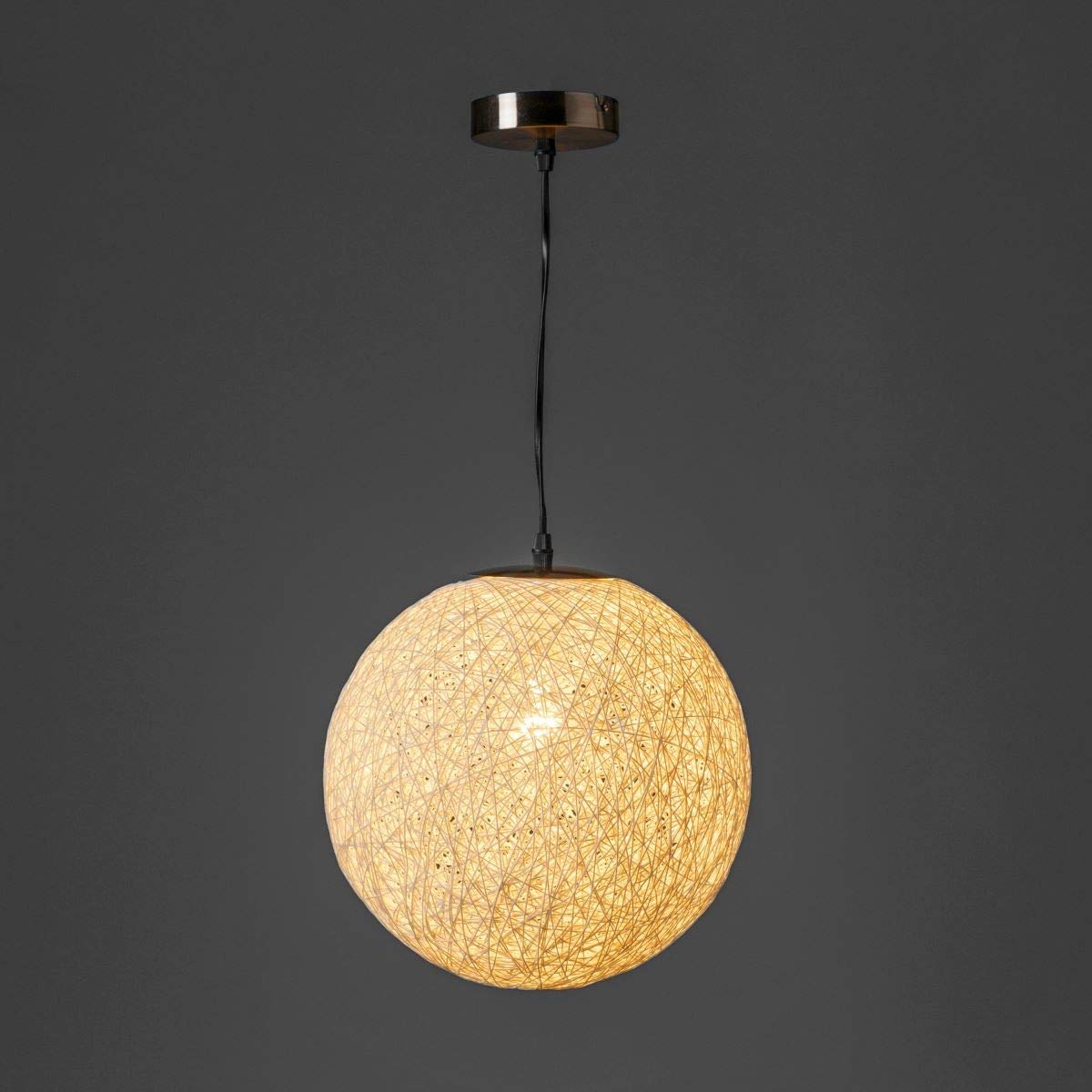 Lámpara de diseño minimalista blanca de metal para cocina Fantasy