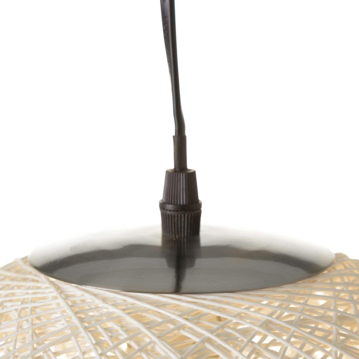 Lámpara de diseño minimalista blanca de metal para cocina Fantasy