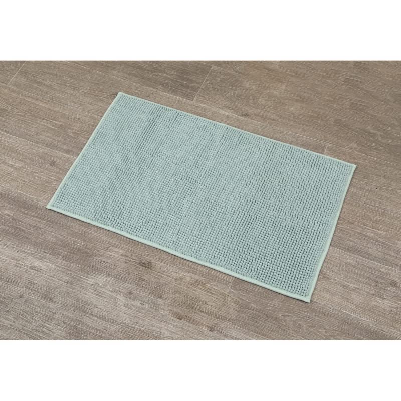 Alfombra baño Confort Antideslizante y Absorbente Beige 45x75 cm Alfombrilla de Baño Beige Mullida para Ducha