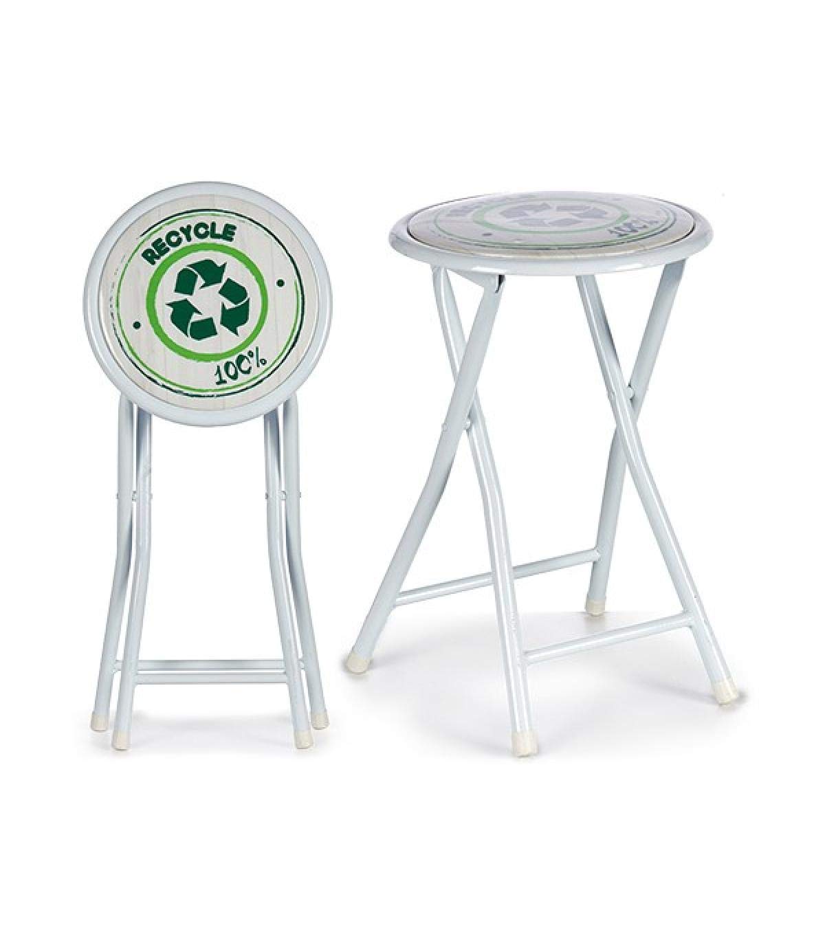 Gift Decor Taburete, Blanco, Normal