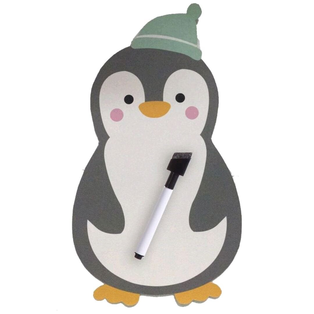 Pizarra Magnetica Marcador Pingüino