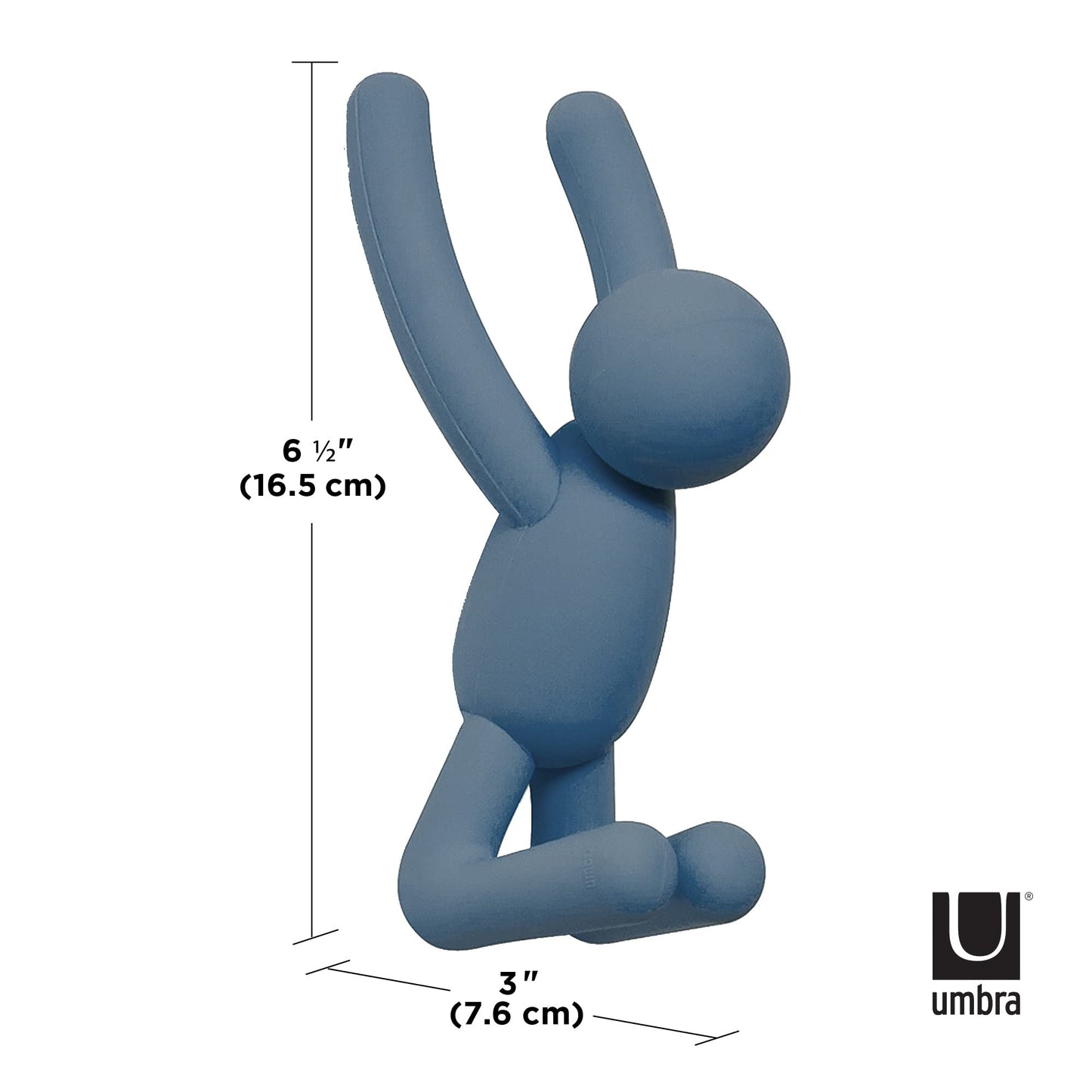 Umbra Buddy Ganchos de pared, juego de 3