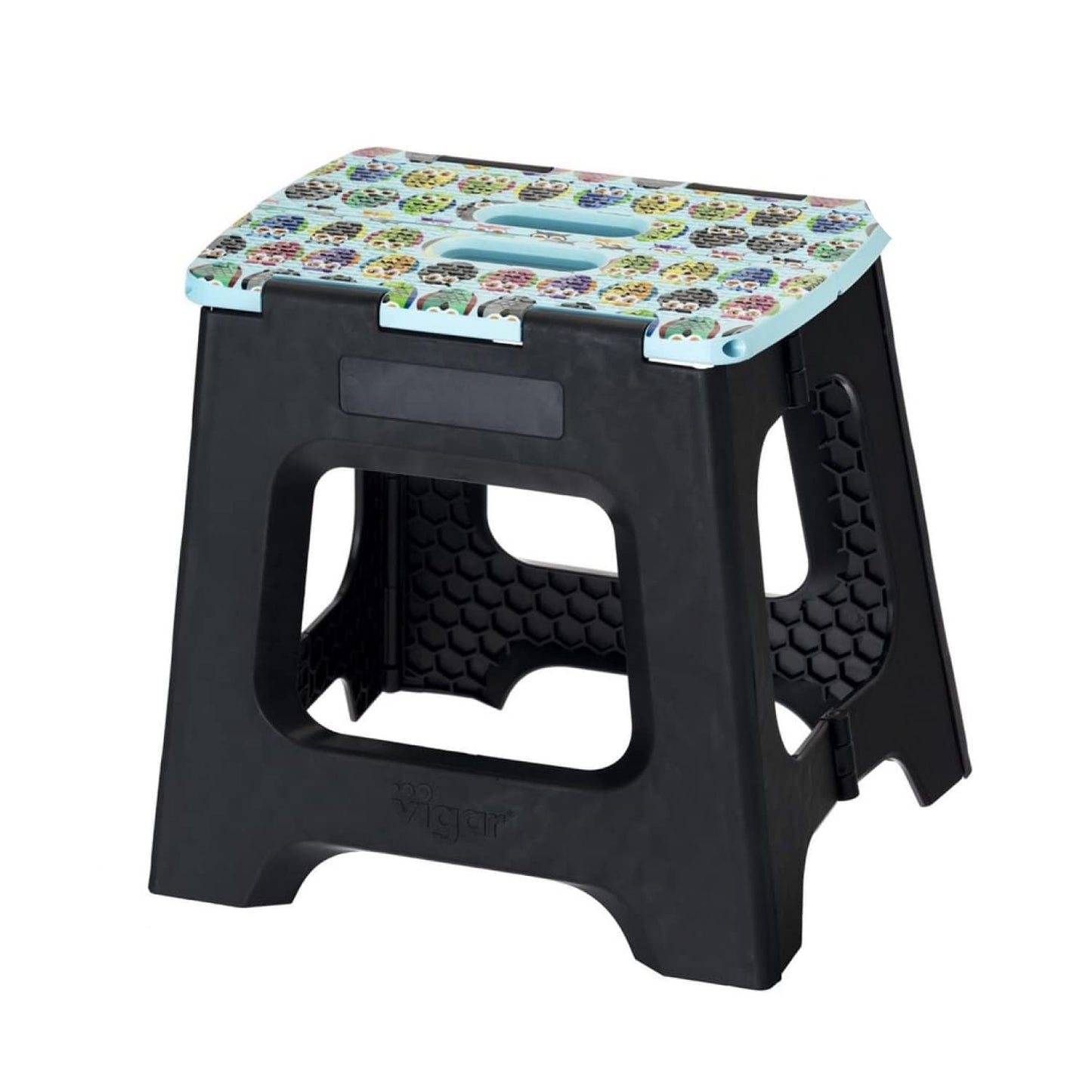 Taburete Plegable - Modelo Compact - 27 cm de Altura - con 80% Plástico Reciclado - Cocina, Baño y Camping - Escalón Peldaño