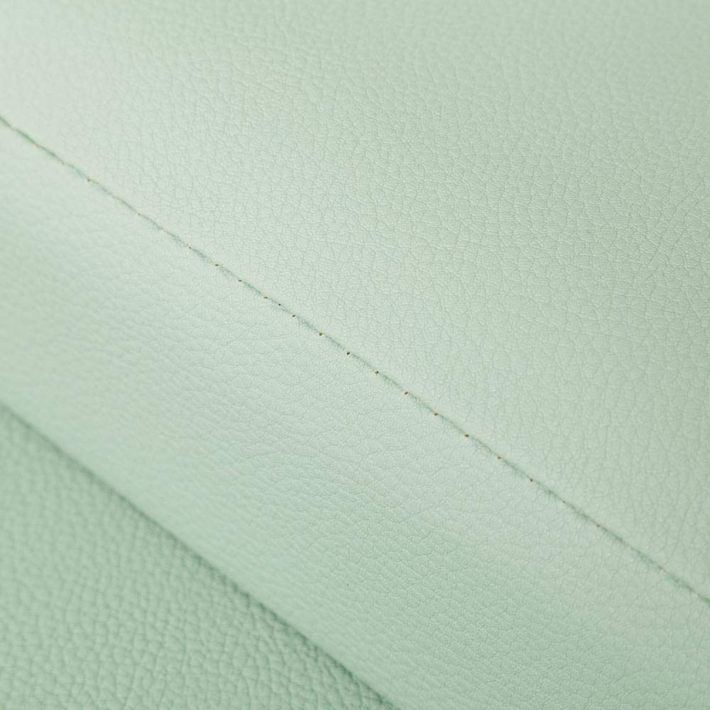 Puff baúl tendencia plegable de Polipiel color verde
