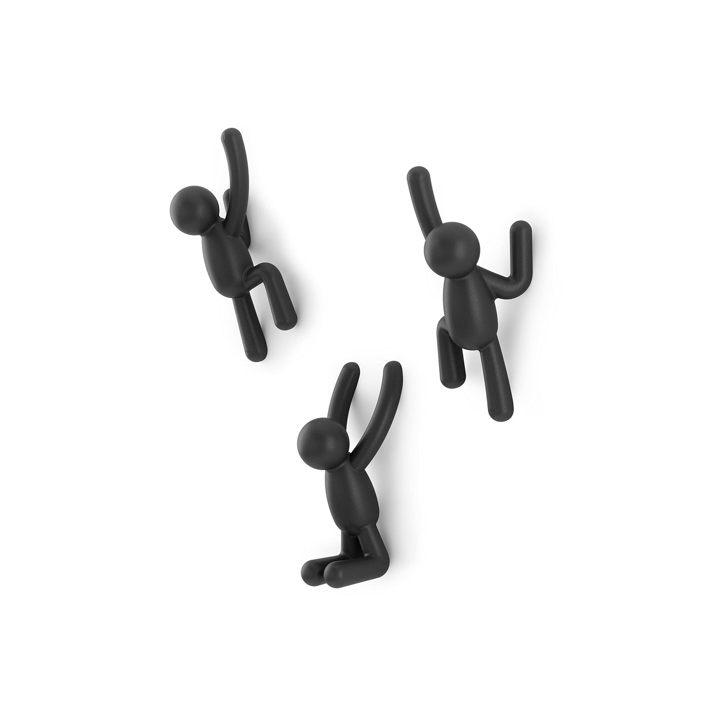 Umbra Buddy Ganchos de pared, juego de 3